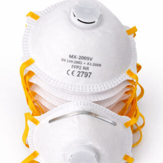 Maska przeciwpyłowa FFP2 MX-2005V | CE 2797 | EN 149:2001+A1:2009