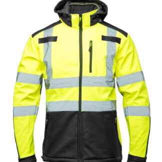 BRIXTON FLASH SOFTSHELL WSTAWKA GRANAT BF005 Z PASAMI ODBLASK. KAT 2 klasa2