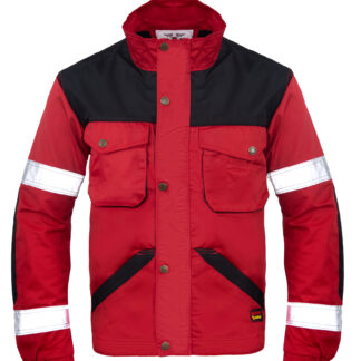 BRIXTON PRACTICAL BLUZA CZERWIEŃ ODBLASK