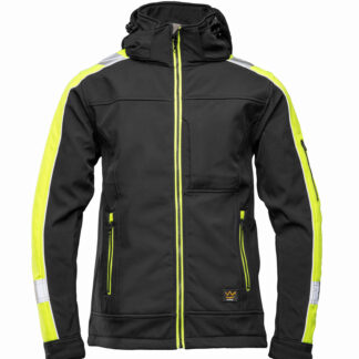 SEVEN_KINGS RIVAL SOFTSHELL RIVAL CZARNY/ŻÓŁĆ